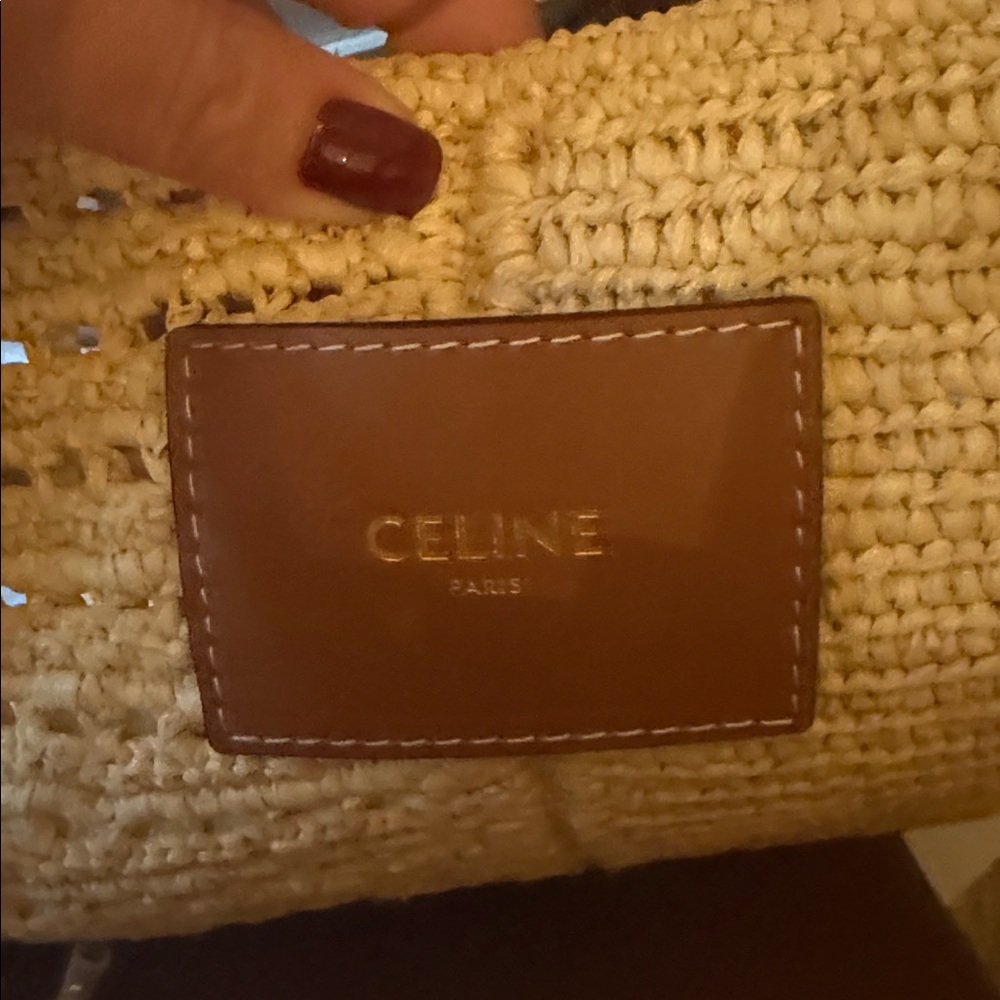 Celine Woven Panier 2025 large Bag - Picture 5 of 8